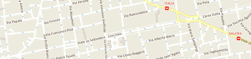 Mappa della impresa lo verde olga a CATANIA