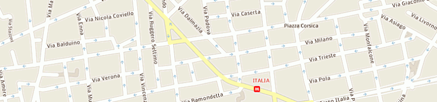 Mappa della impresa gueli vincenzo a CATANIA