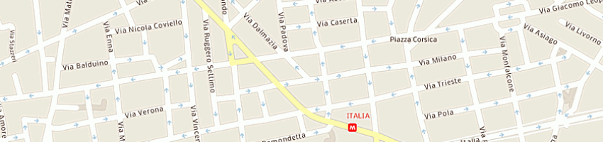 Mappa della impresa lentini alfino roberto a CATANIA