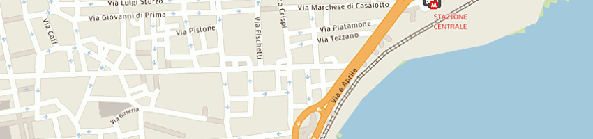 Mappa della impresa fincal srl a CATANIA