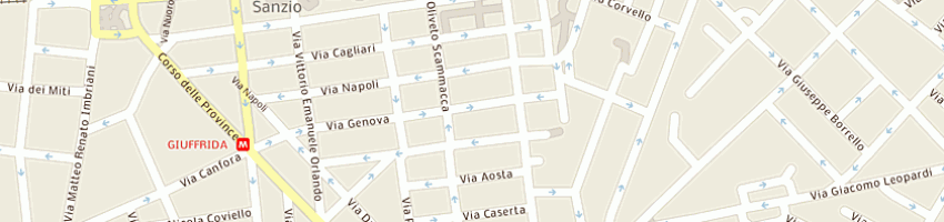 Mappa della impresa di vita carmelo a CATANIA