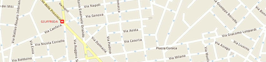 Mappa della impresa palestra coordiner di carone antonio a CATANIA