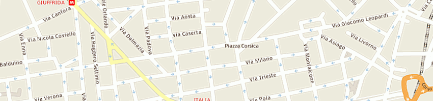 Mappa della impresa max di pavia grazia a CATANIA