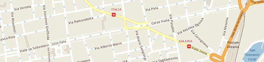 Mappa della impresa iultiman srl a CATANIA