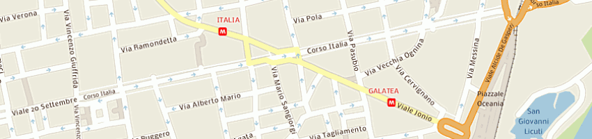 Mappa della impresa vasta anna a CATANIA