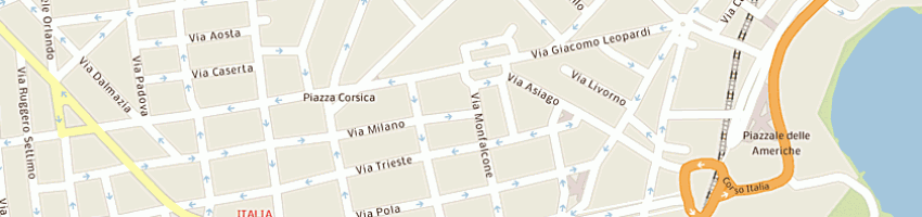 Mappa della impresa centro stomatologico del dott giustolisi alberto e del dottlongo a CATANIA