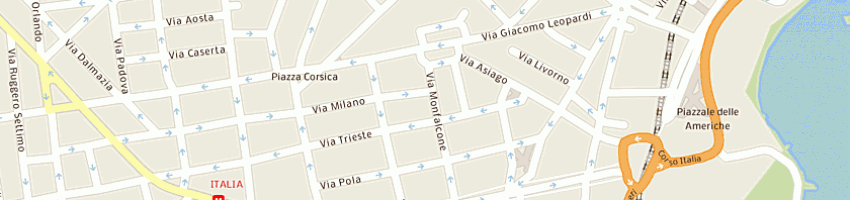 Mappa della impresa centro servizi aziendali di russo guido attilio e c sas a CATANIA