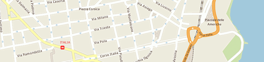 Mappa della impresa chiaramonte ivan antonio a CATANIA