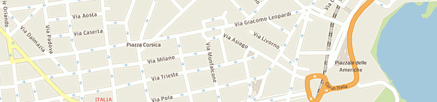 Mappa della impresa guarnaccia alberto a CATANIA