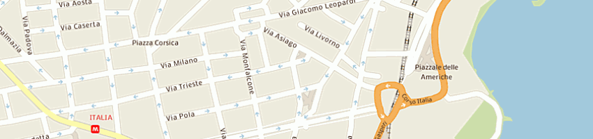 Mappa della impresa distefano salvatore a CATANIA