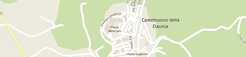 Mappa della impresa la bottega del pane di fiscante olimpia a CASTELNUOVO DELLA DAUNIA