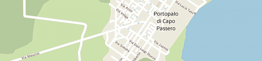 Mappa della impresa villaggio turistico capo passero sdf a PORTOPALO DI CAPO PASSERO