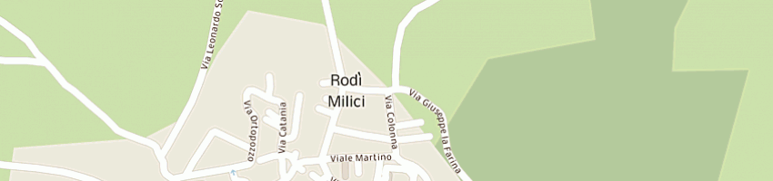 Mappa della impresa autoparco comunale a RODI MILICI