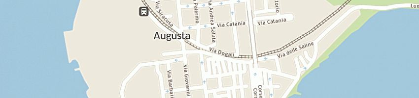 Mappa della impresa bona antonella a AUGUSTA