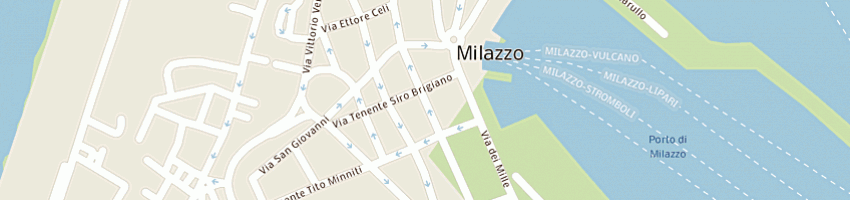 Mappa della impresa nicosia giovanni a MILAZZO