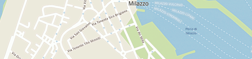 Mappa della impresa isgro' maria paola a MILAZZO