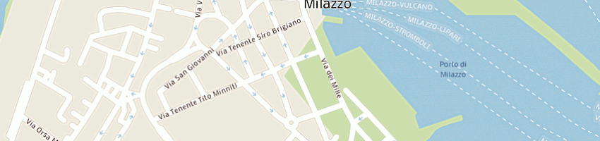 Mappa della impresa ced elettronica a MILAZZO