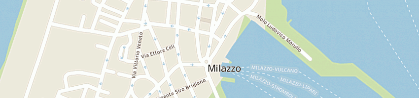 Mappa della impresa kinesi di de pasquale carmelo e c snc a MILAZZO