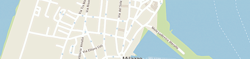 Mappa della impresa calafato a MILAZZO