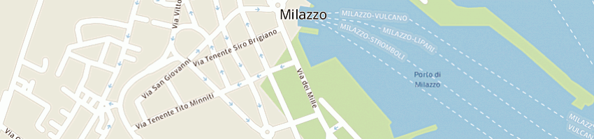 Mappa della impresa intese srl a MILAZZO