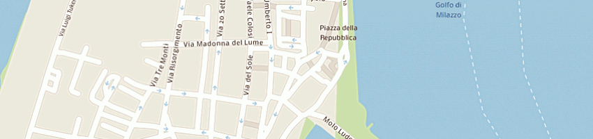 Mappa della impresa sport shop d'anila a MILAZZO