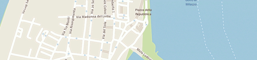 Mappa della impresa di natale carmelo a MILAZZO