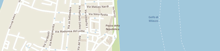 Mappa della impresa capone gaetano a MILAZZO