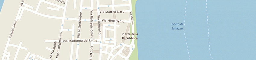 Mappa della impresa antonuccio carmelo e c snc a MILAZZO