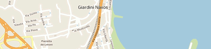 Mappa della impresa grassia antonino a GIARDINI NAXOS