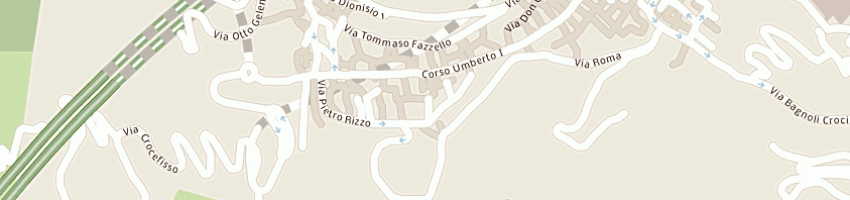 Mappa della impresa arico' giuseppe a TAORMINA