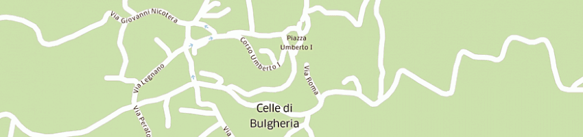 Mappa della impresa ristorante pizzeria dolce e salato a CELLE DI BULGHERIA