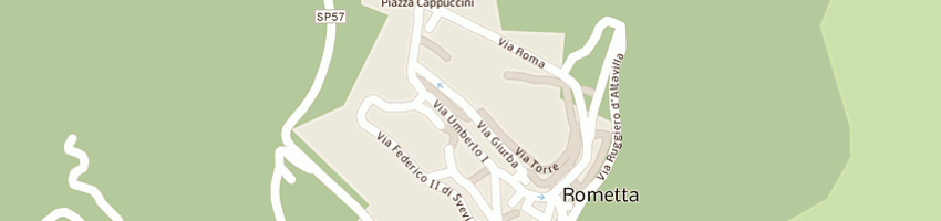 Mappa della impresa scuola media statale a ROMETTA