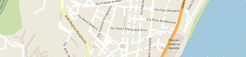 Mappa della impresa d'andrea letterio a MESSINA