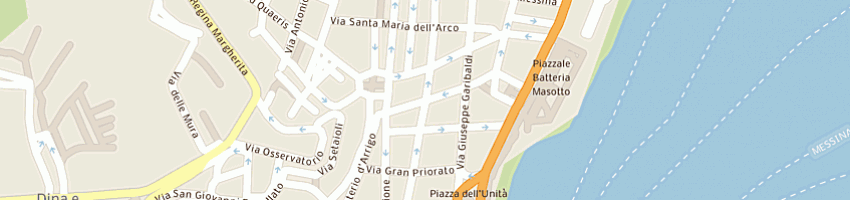 Mappa della impresa bar duemila a MESSINA