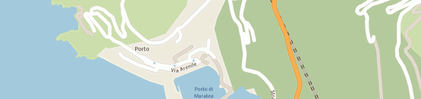 Mappa della impresa porto turistico di maratea srl a MARATEA