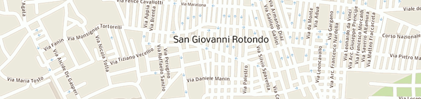 Mappa della impresa grifa celestino a SAN GIOVANNI ROTONDO