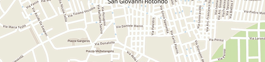 Mappa della impresa steduto mario a SAN GIOVANNI ROTONDO