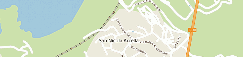 Mappa della impresa hotel villa principe di arnaldo forestieri e c snc a SAN NICOLA ARCELLA