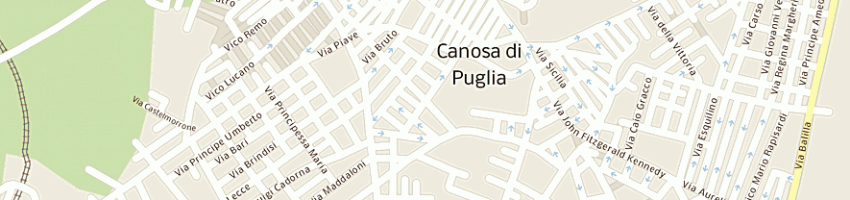 Mappa della impresa conf dbl di di biase luigi a CANOSA DI PUGLIA