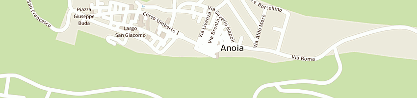 Mappa della impresa comune di anoia  a ANOIA