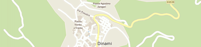 Mappa della impresa municipio  a DINAMI