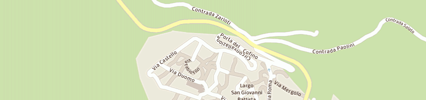 Mappa della impresa ristorante pizzeria a squella di zio franco di rodino' francesco  a GERACE