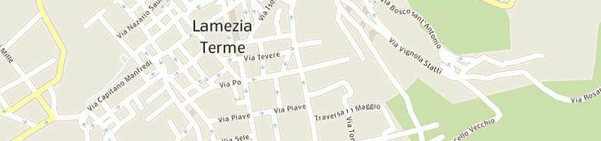 Mappa della impresa ferrise francesco a LAMEZIA TERME