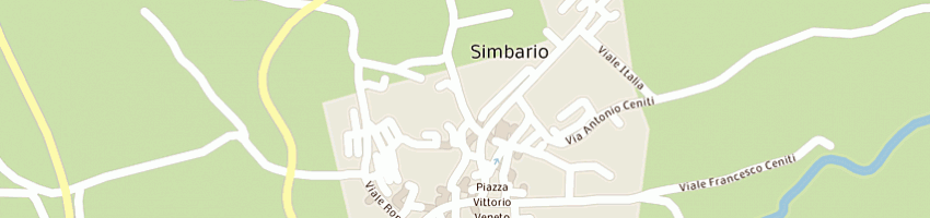 Mappa della impresa ritrovato francesco a SIMBARIO