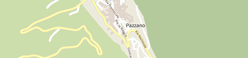 Mappa della impresa municipio  a PAZZANO