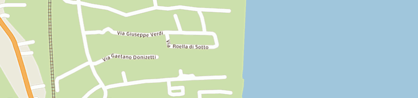 Mappa della impresa ristorante roella di notaro bernardina a DAVOLI