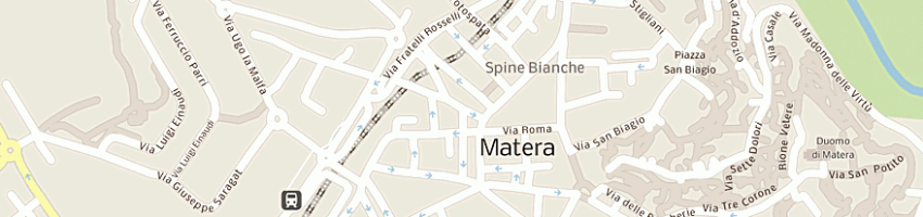 Mappa della impresa circolo unione ass privata a MATERA