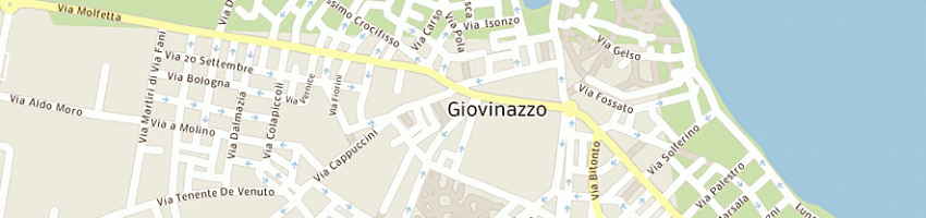 Mappa della impresa notaio teresa castellaneta a GIOVINAZZO