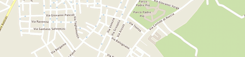 Mappa della impresa pizzeria zio rocco a MODUGNO