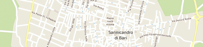 Mappa della impresa directa sas di chimienti vn e c a SANNICANDRO DI BARI